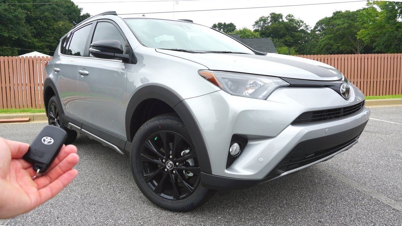 2018 Toyota Rav 4 Adventure: Start Up, Test Drive, Walkaround and Review