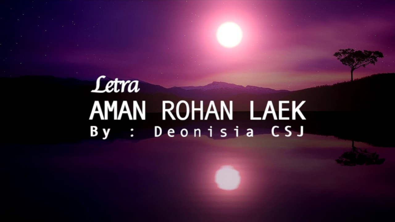 Lyric Música “ Aman Rohan Laek “