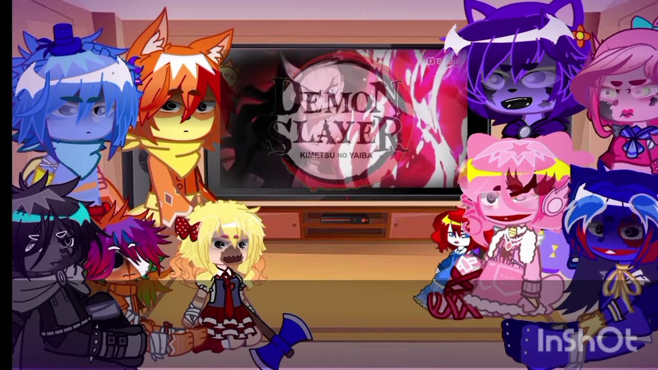 Poppy Playtime react to Player as Nezuko pt. 6 |SHIPS!| |🇧🇷\🇷🇺\🇬🇧\🇪🇦||
