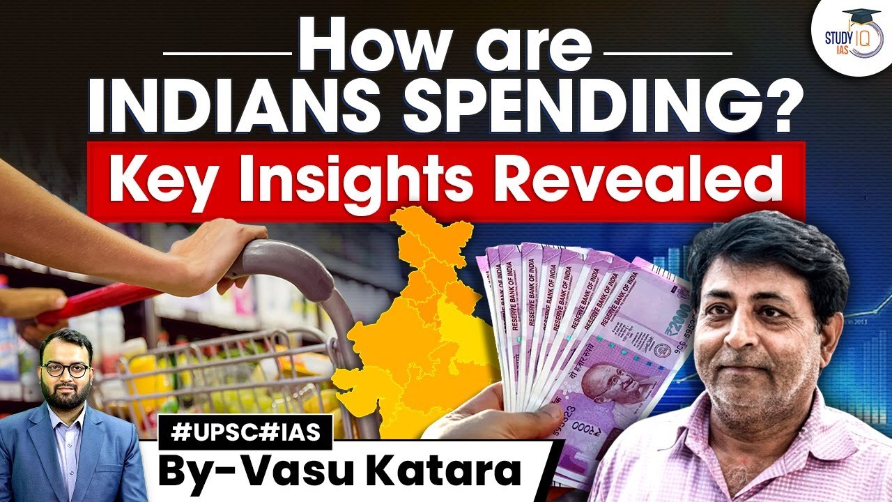 Highlights of Household Consumption Expenditure Survey 2022-23 | UPSC GS3
