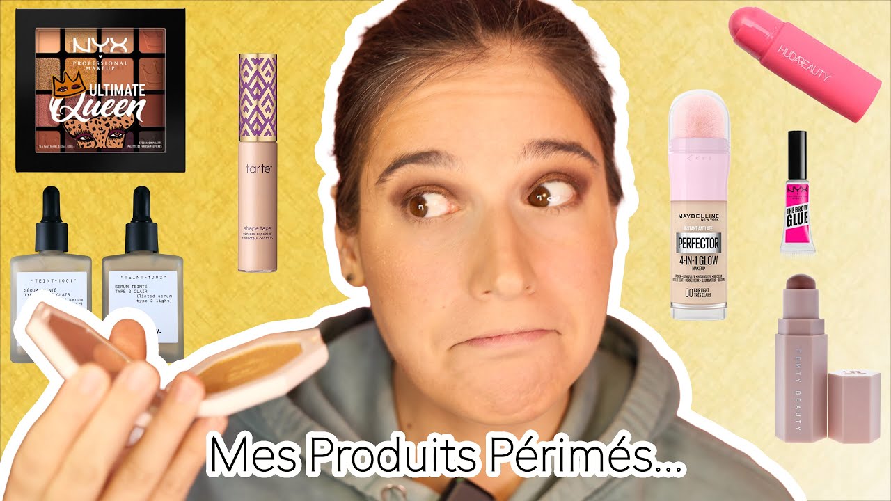 ⚡️ Je me maquille avec mon makeup le plus vieux ⚡️