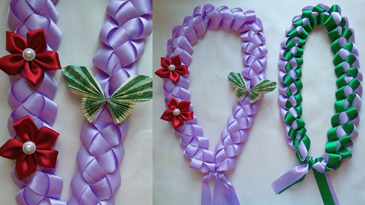制作花环毕业带主意-How to make graduation leis - Leis for graduation ideas