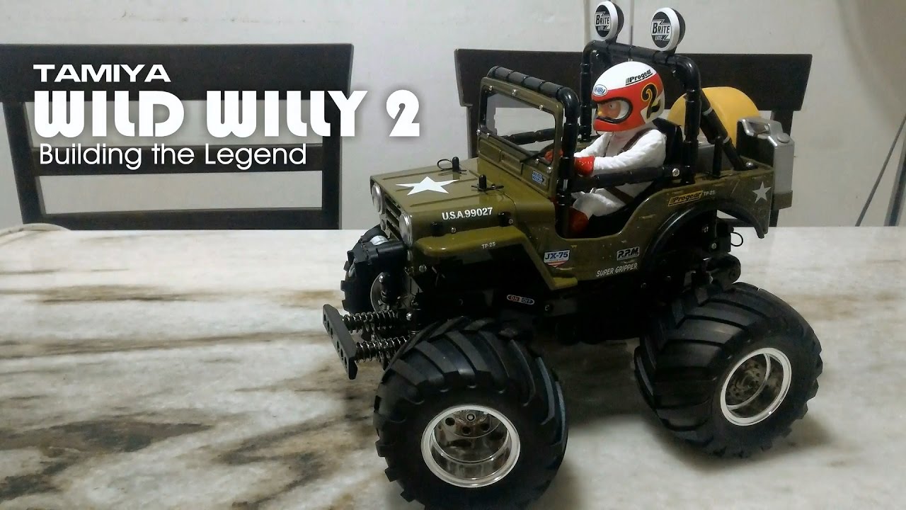 TAMIYA WILD WILLY 2 - Building the Legendary ..30 years later