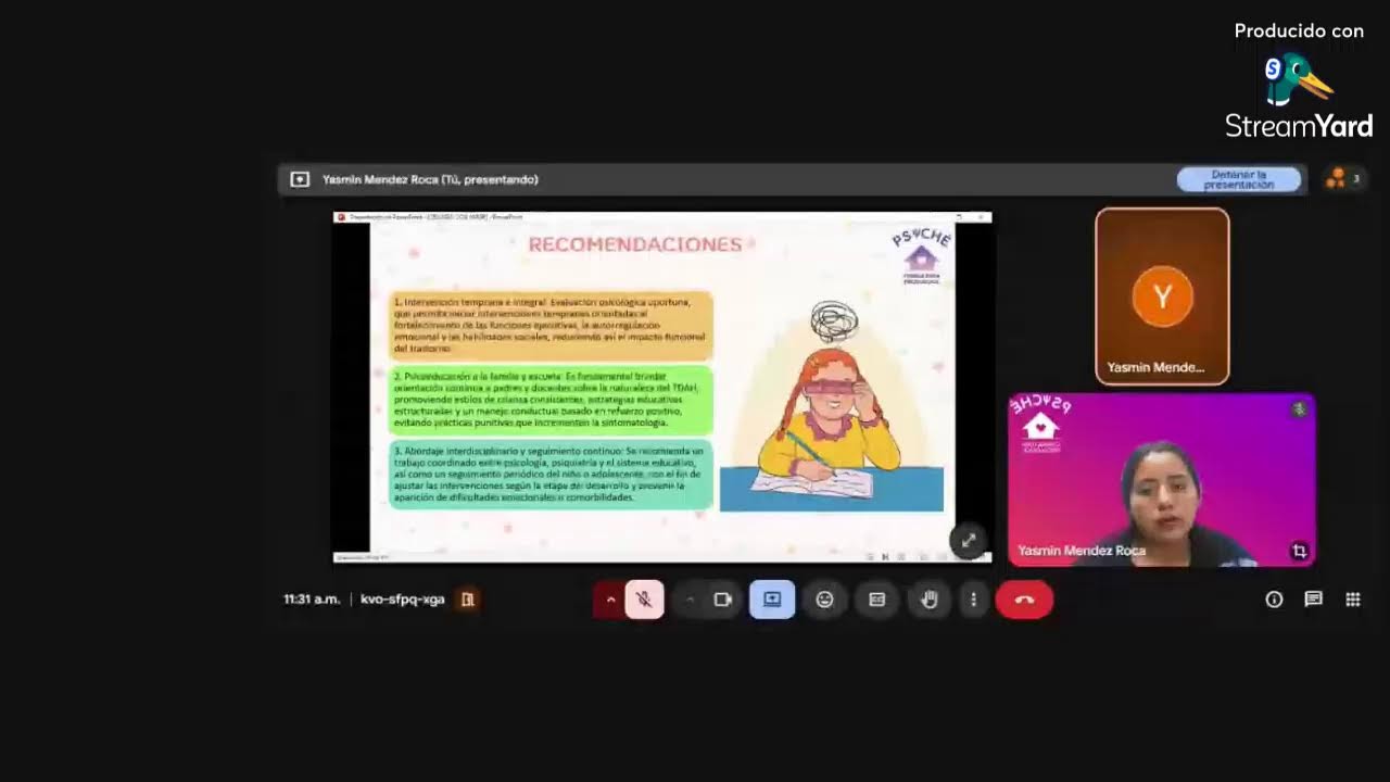 Trastorno por Déficit de Atención e Hiperactividad (TDAH)
