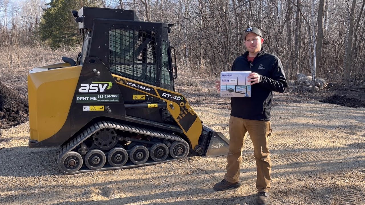 Haloview Backup Camera Install for ASV Skid Steer