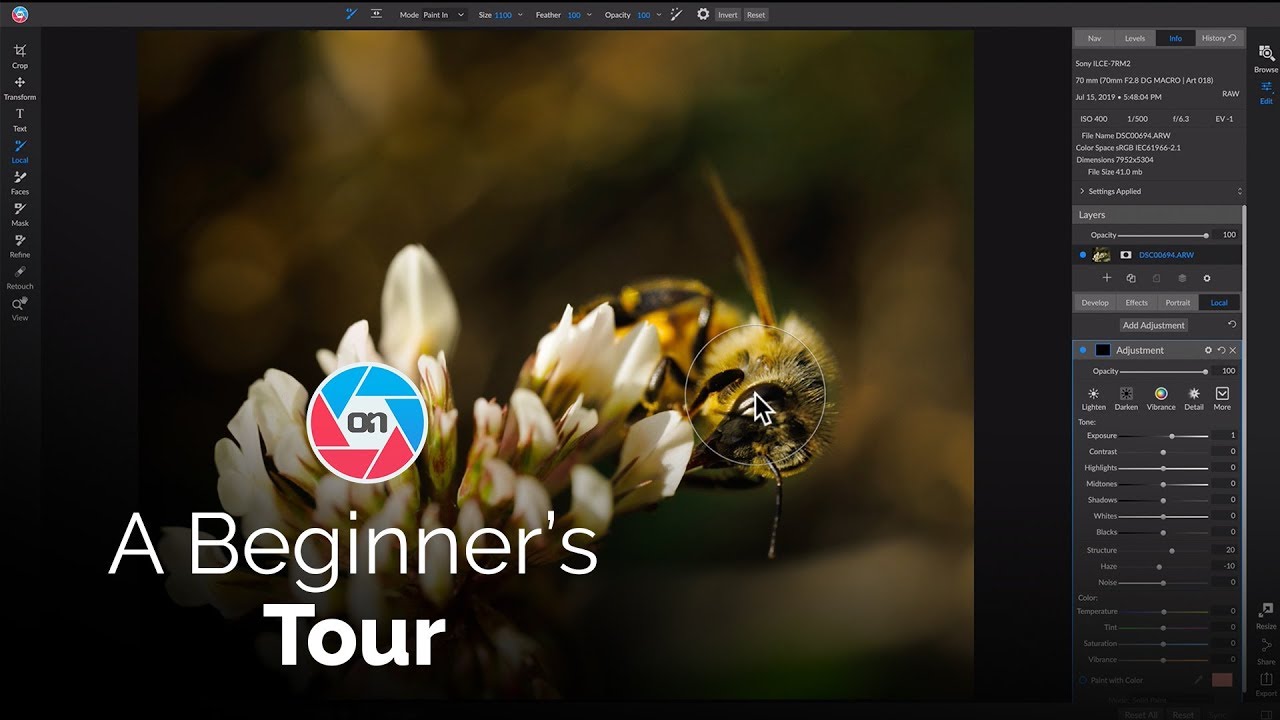 A Beginner's Tour of Photo RAW - ON1 Recorded Webinar