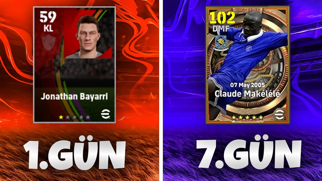 1 HAFTA SIFIRDAN eFootball Mobile Oynadım (0 tl)