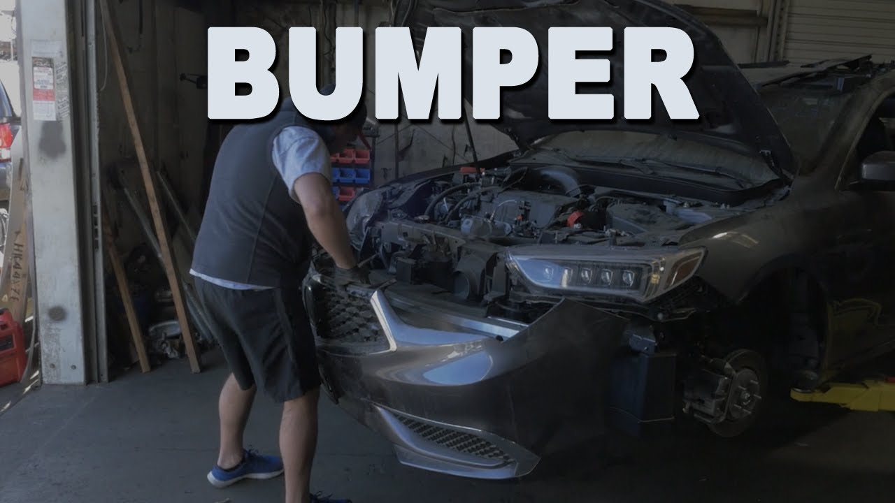 How to Remove a Front Bumper Cover - 2019 Acura TLX
