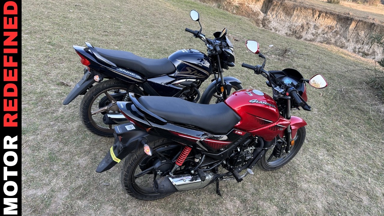 2026 Honda Shine 125 Limited Edition Vs Hero Glamour 125 OG Ride Comparison | Hero Vs Honda.