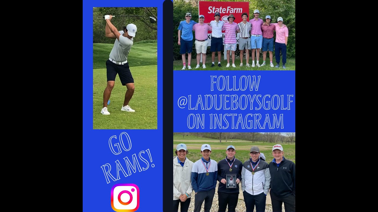 Boys Golf Instagram Post