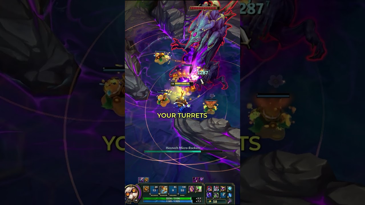 how to solo baron as heimerdinger