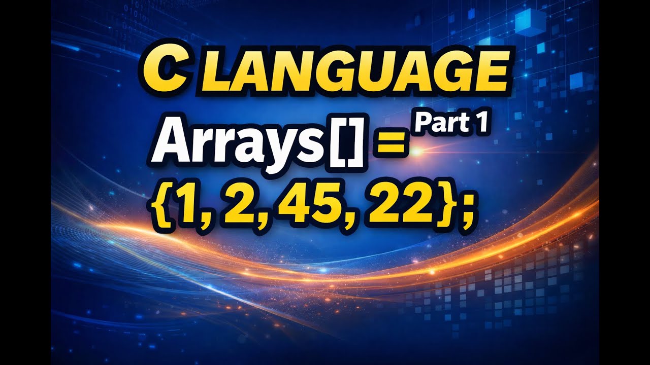 Arrays in C language part 1@COMPUTEREXCELSOLUTION #class10th #class12 #cprogramming