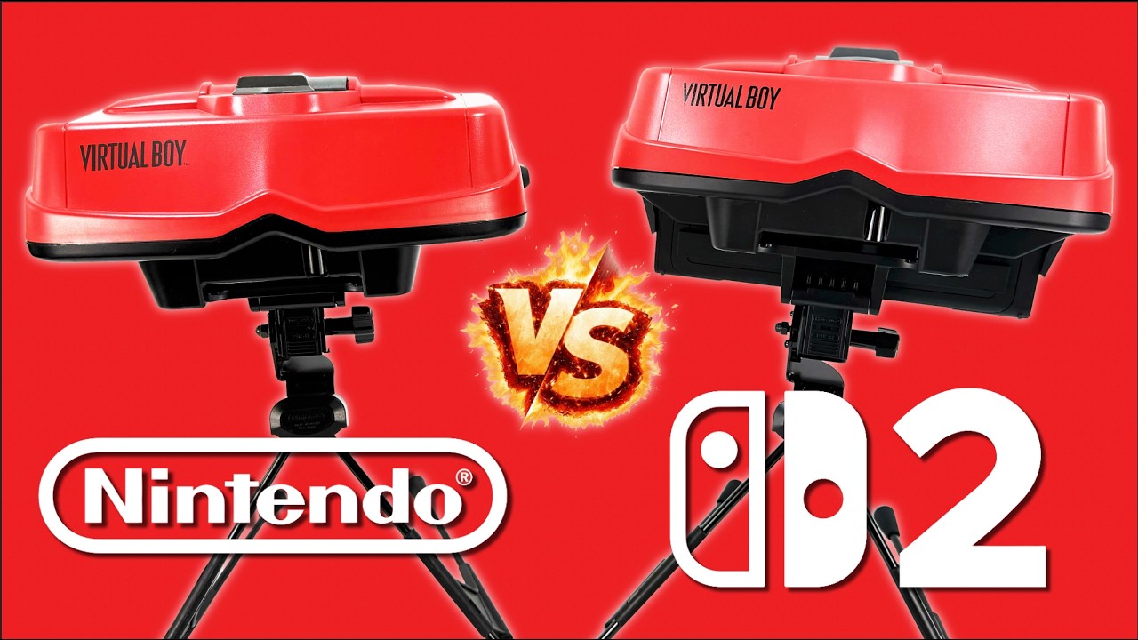 FIRST WORLD COMPARISON 🔥 Original Virtual Boy vs Switch 2 Version 😱 What Changed?