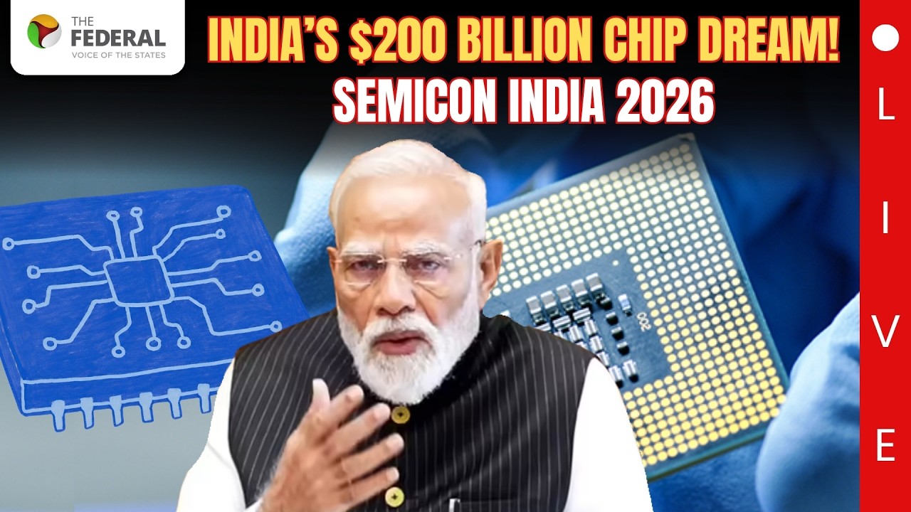 LIVE: PM Modi inaugurates Semicon India 2026 | India&rsquo;s $200 billion semiconductor push