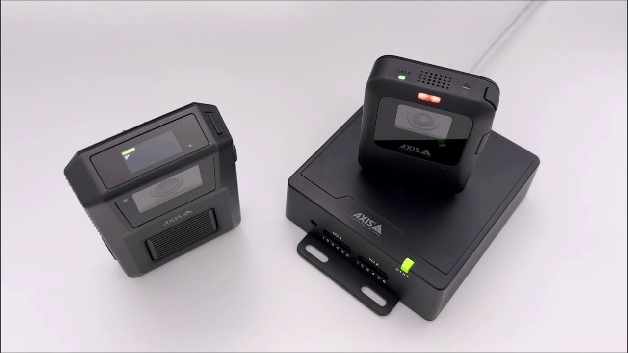 Axis body worn - New user features in AXIS OS 12.7