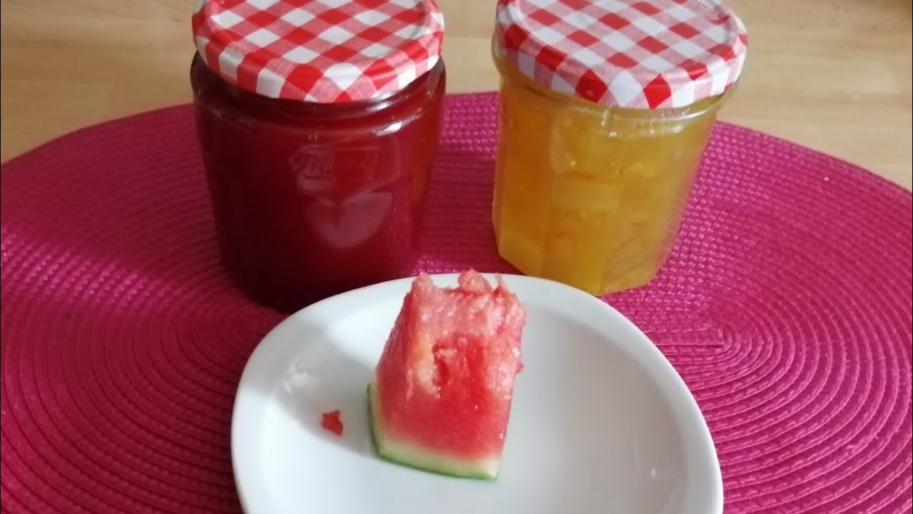 Recette de la confiture de pastèque