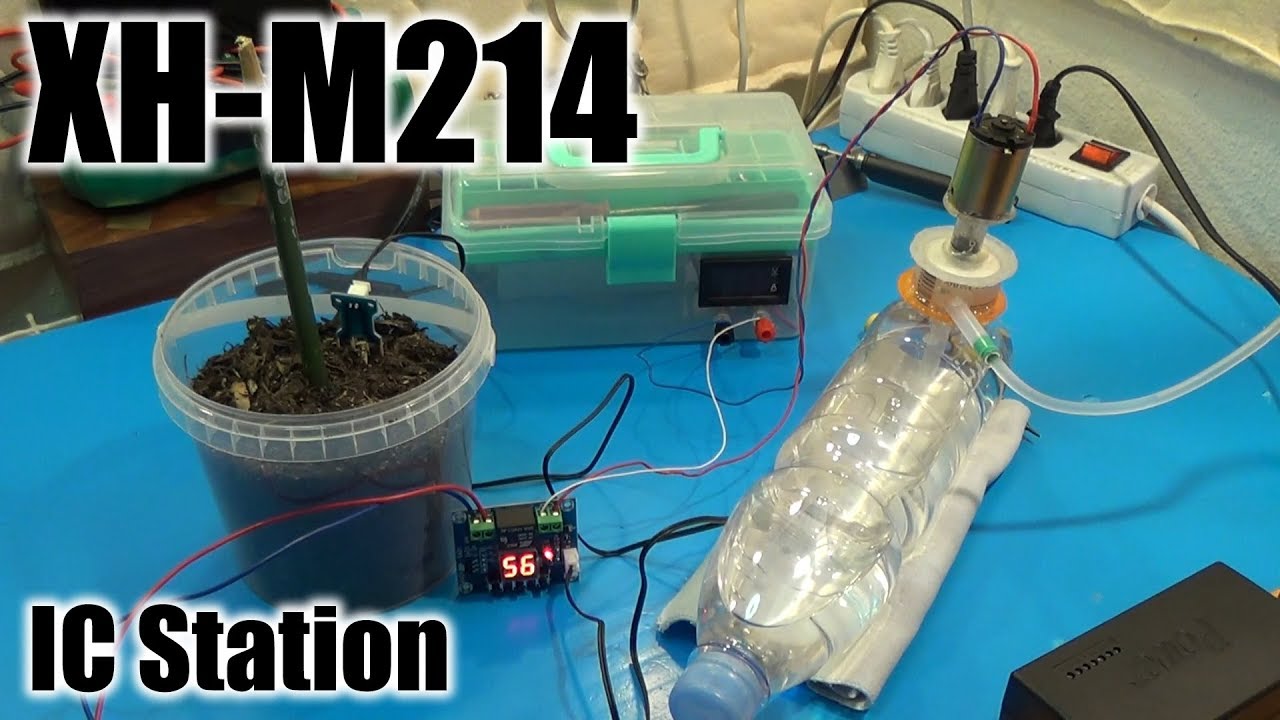 XH-M214 Реле с датчиком влажности почвы / Полный обзор / ICStation