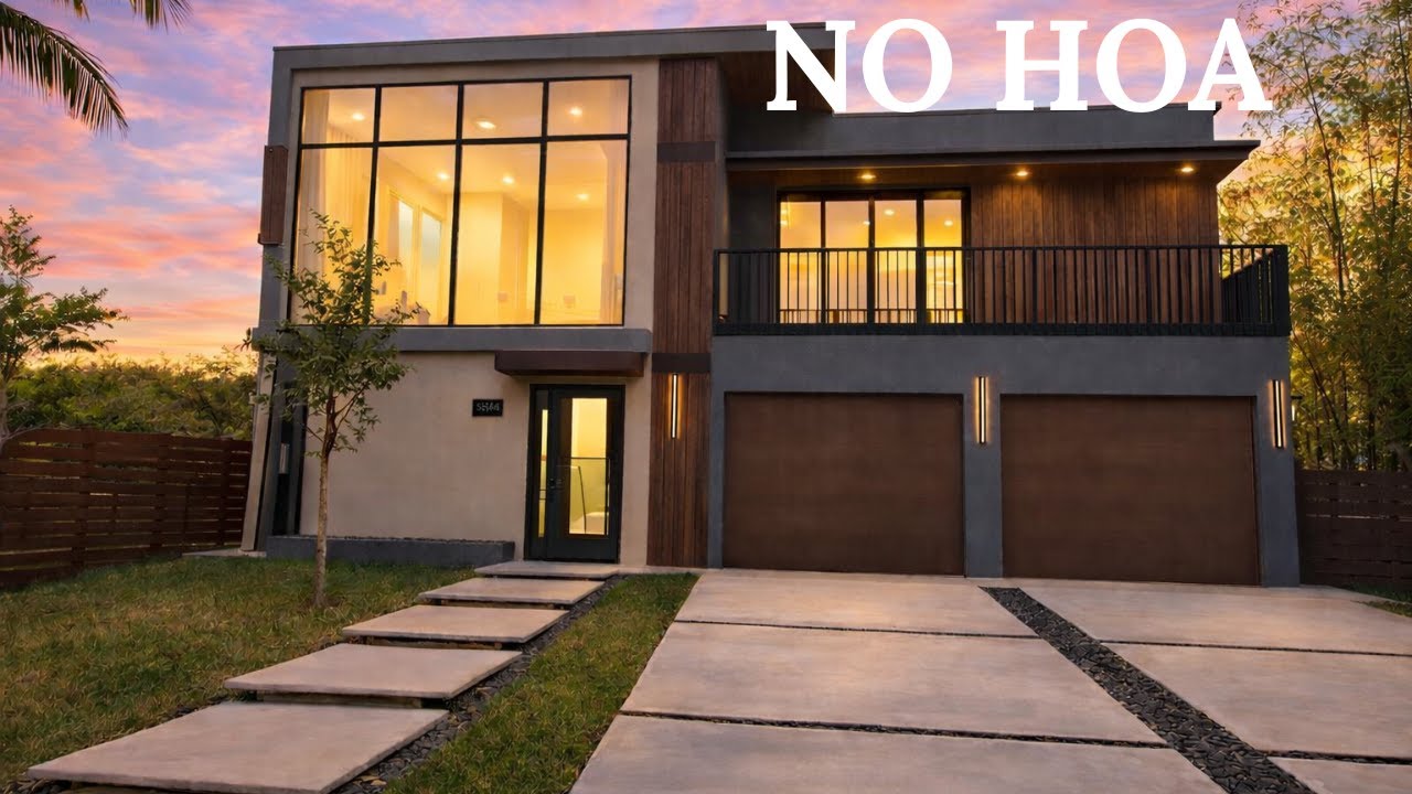 Inside a New Construction Home in Fort Lauderdale | Fully Fenced, Move-in Ready!