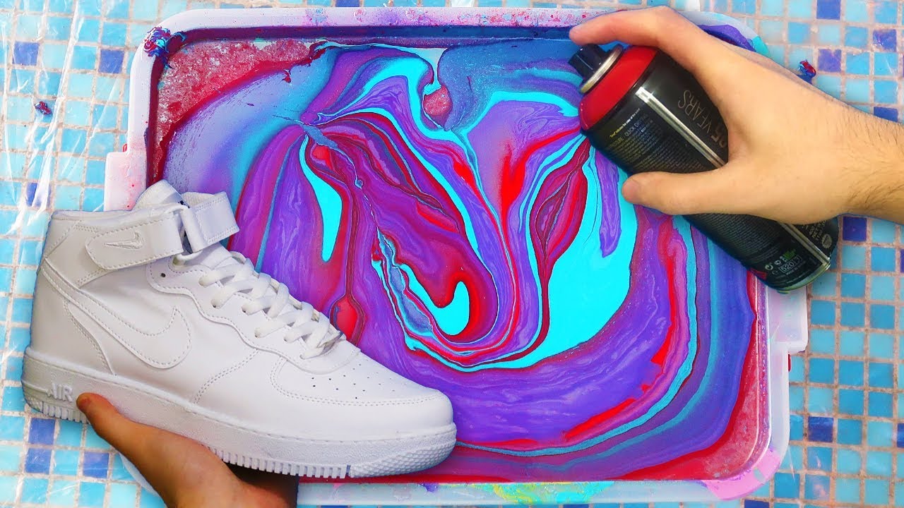 HYDRO Dipping AIR FORCE 1's! - 3
