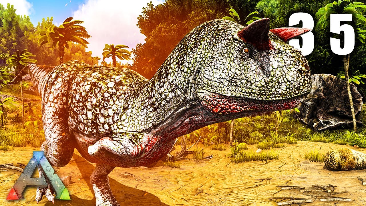 J'affronte un Carno Alpha & capture l'Ankylosaure - ARK #35