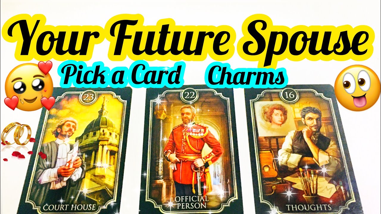 PICK A CARD-CHARMS- WHO IS YOUR FUTURE SPOUSE- INITIALS- AAP KI SHAADI KISE HOGI - اچھی خبر