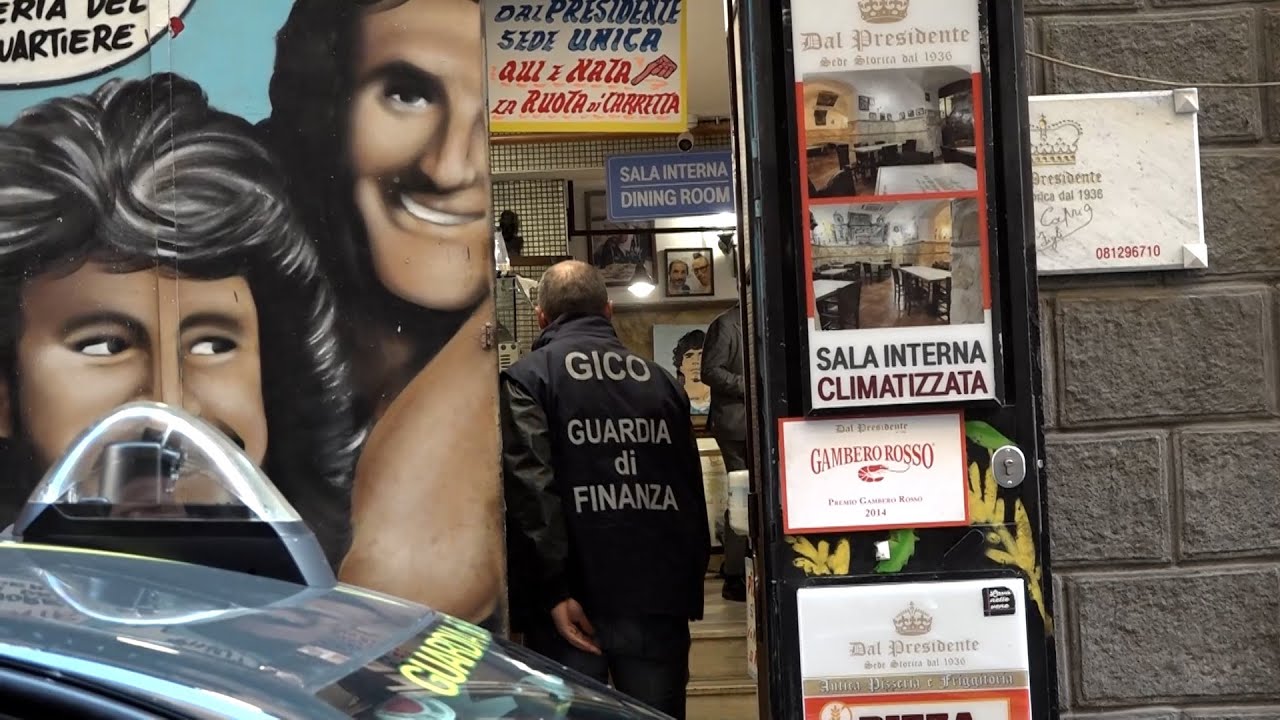 Gdf in pizzeria 