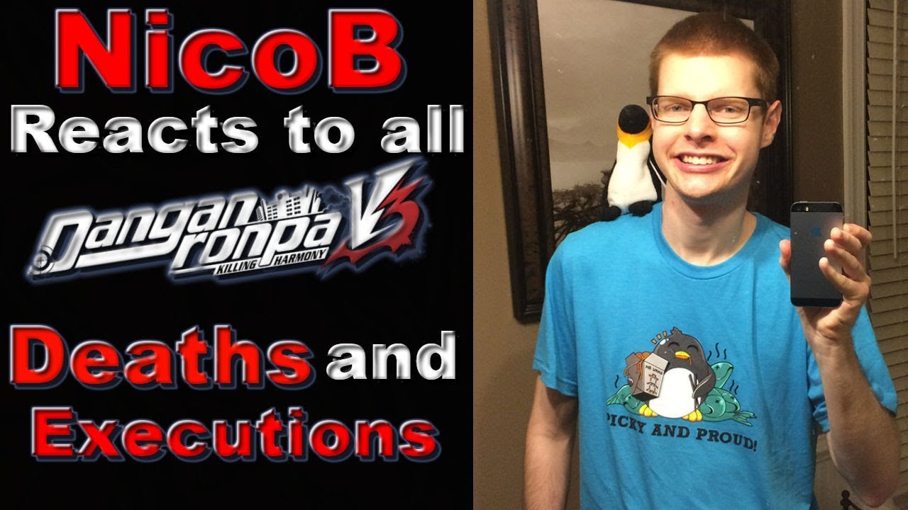 NicoB Reacts to all Danganronpa V3: Killing Harmony Deaths and Executions!