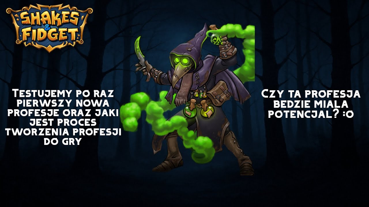 🔥JAKI JEST PROCES TWORZENIA NOWEJ PROFESJI? TESTUJEMY NOWĄ PROFESJĘ NA BECIE - SHAKES & FIDGET 🔥