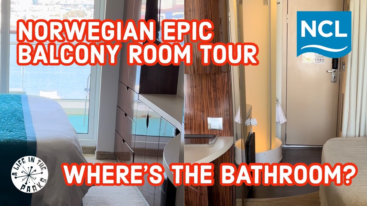 Norwegian Epic Balcony Cabin Tour / Where’s The Bathroom? / WEIRDEST Cabin I’ve Ever Stayed In