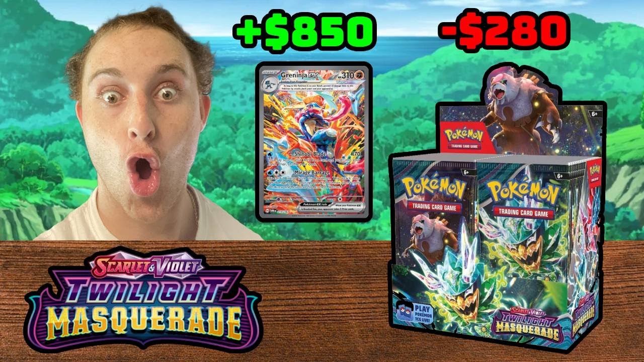 *NEW* Twilight Masquerade Pokémon Booster Box Opening! (Worth $280?)
