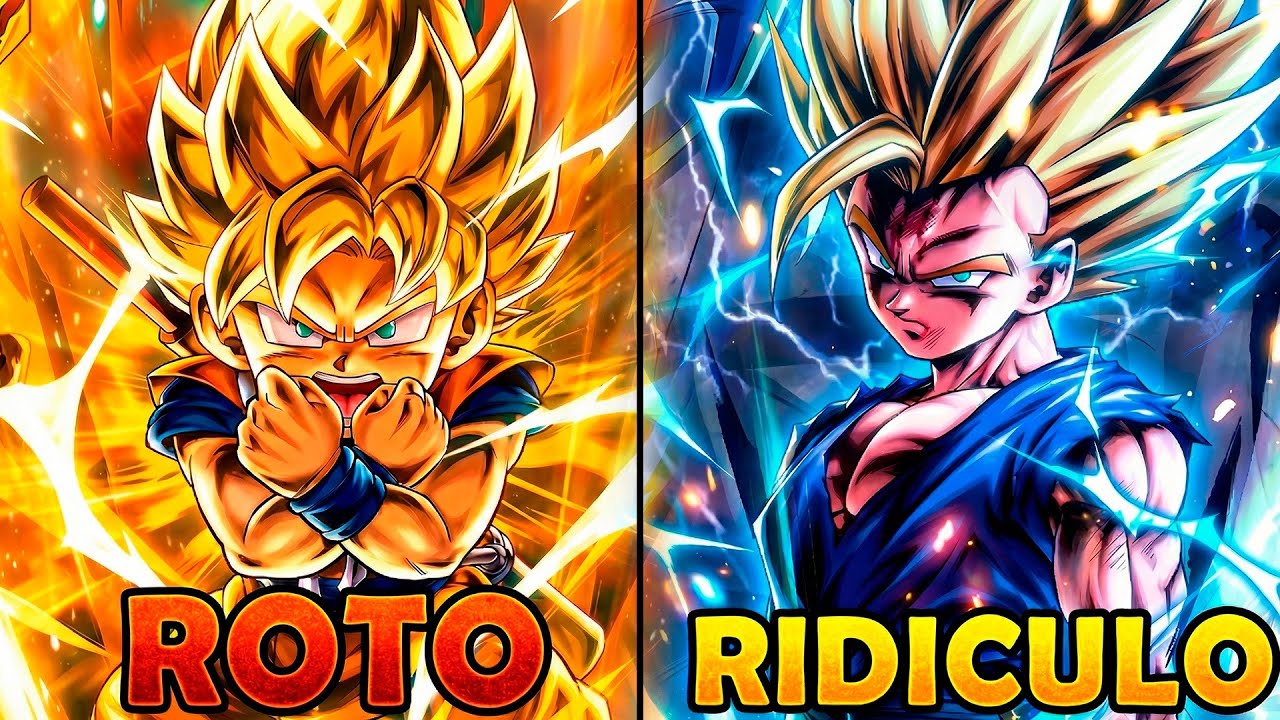 TODOS Los PERSONAJES Que BLOQUEAN CAMBIO Del PEOR Al MEJOR Dragon Ball Legends