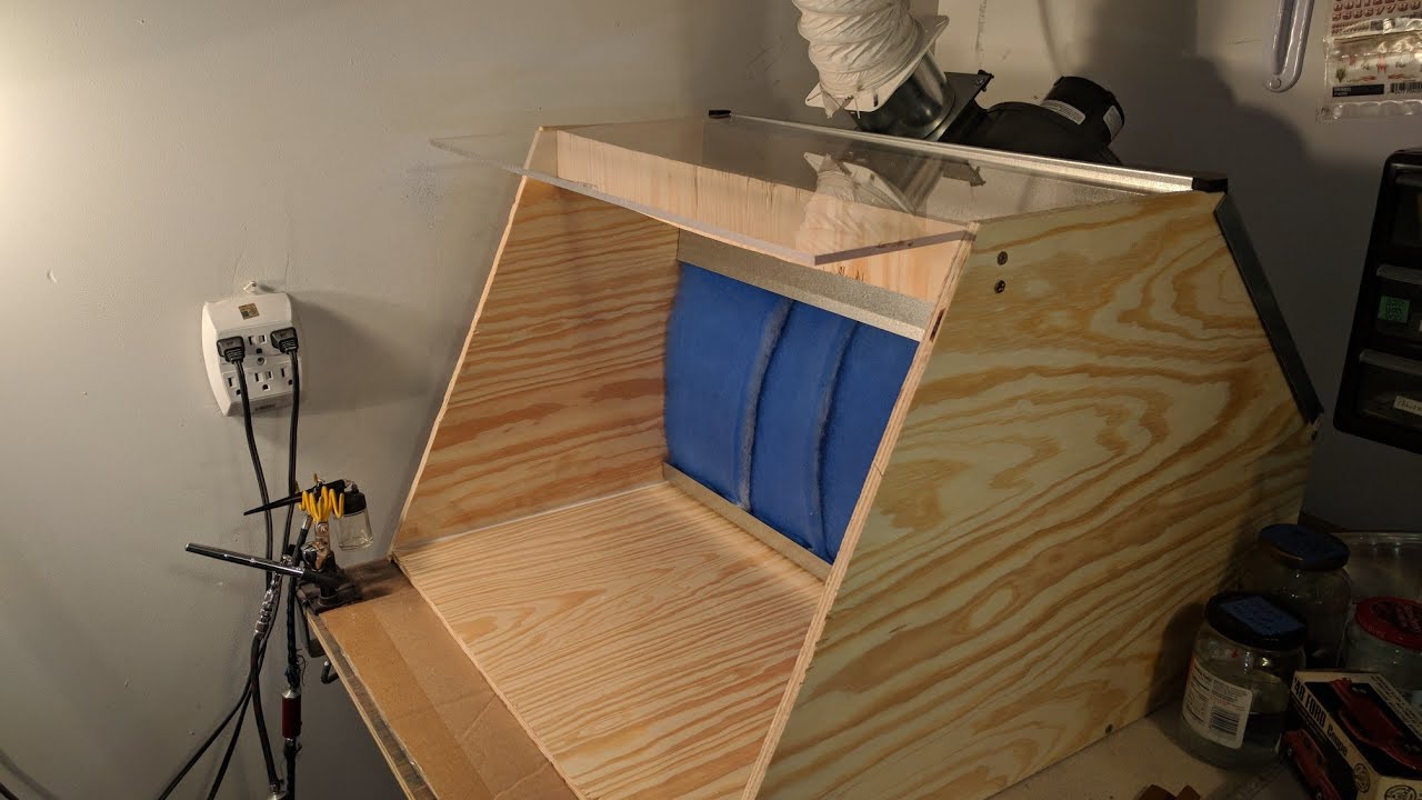 Paint Booth for Model Cars/ Shop Tour
