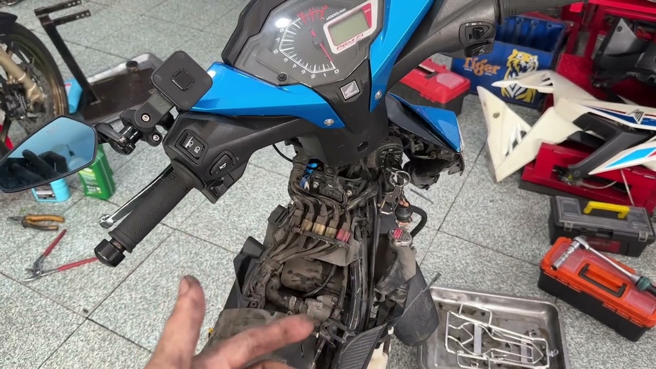 Xe Winner đề khó nổ, tắt máy ngang. Cách nhận biết và cách xử lý!