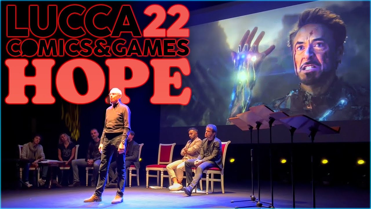 Iron Man al LUCCA COMICS 2022 Angelo Maggi doppia dal vivo