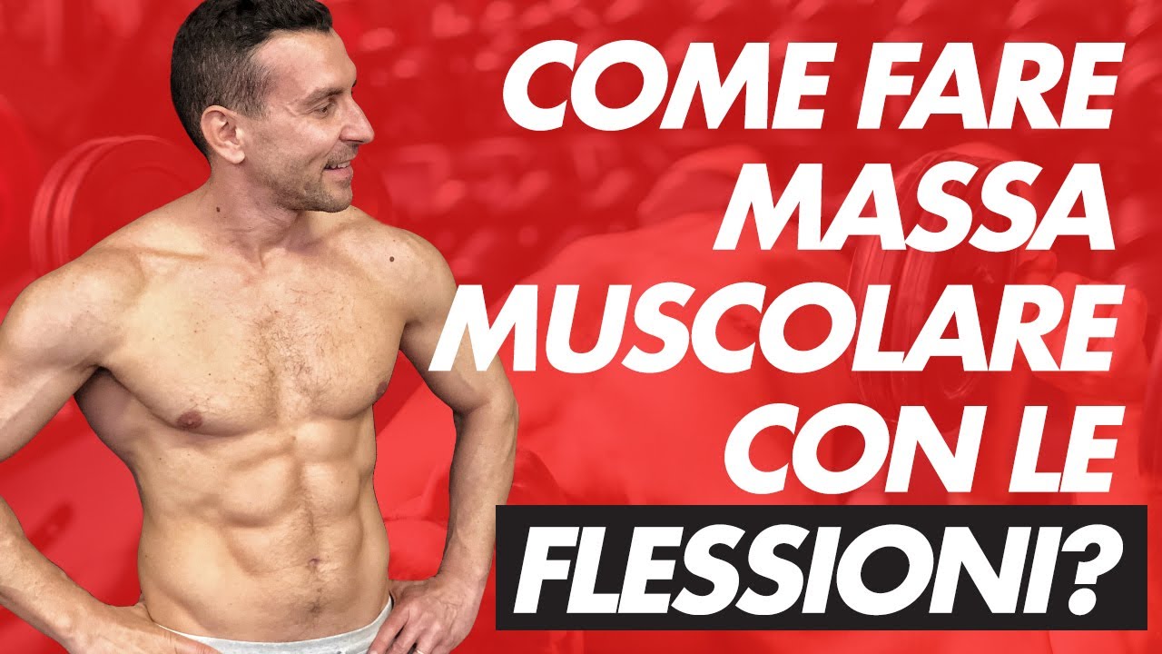 Massa muscolare con le flessioni
