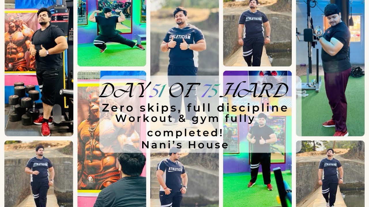 NANI GHR KA TOUR😊AND BOTH WORKOUT’S WITH FULL DEDICATION🔥💪🏻||75 HARD CHALLENGE🔥🦍🔥