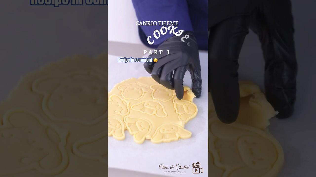 Try this butter cookies recipe to make your favourite character #sanrio #kawaii #cookies