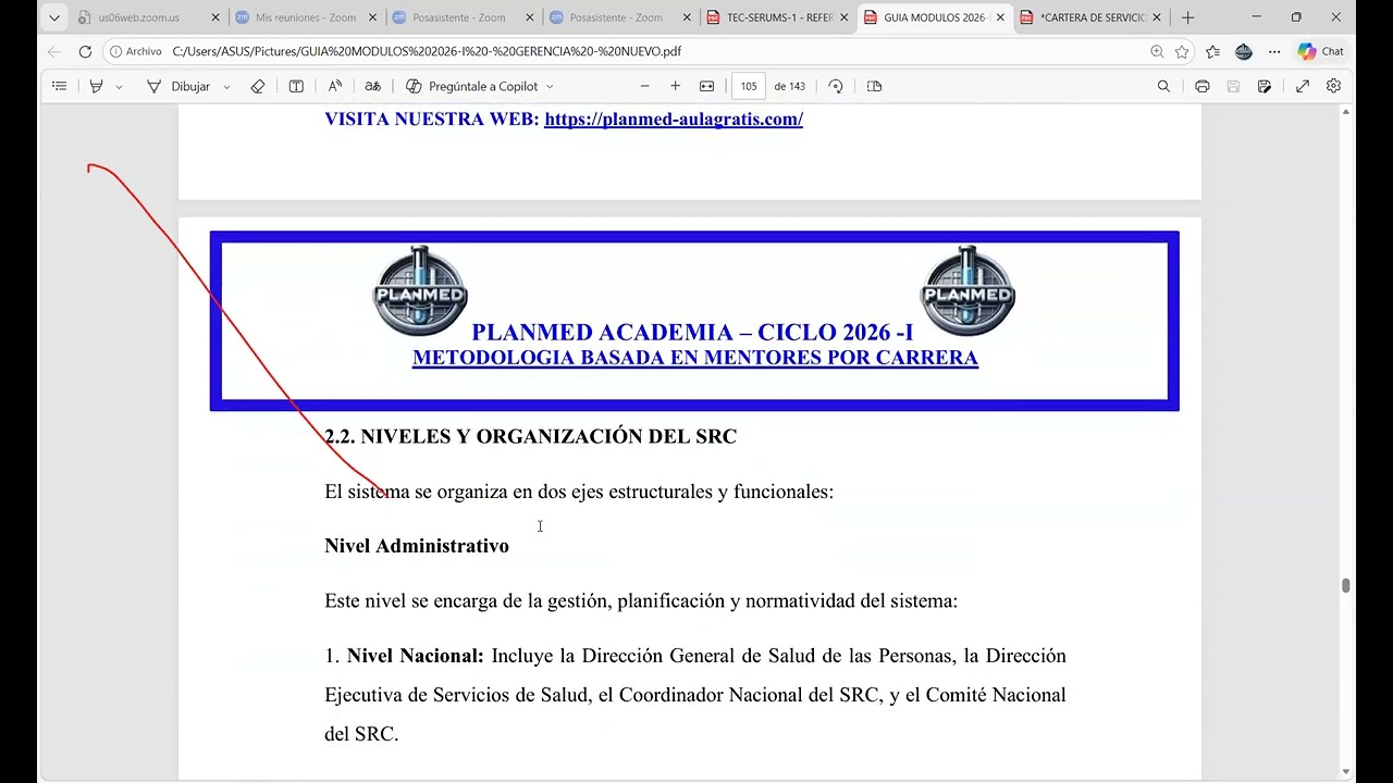 SISTEMA DE REFERENCIA - SERUMS 2026