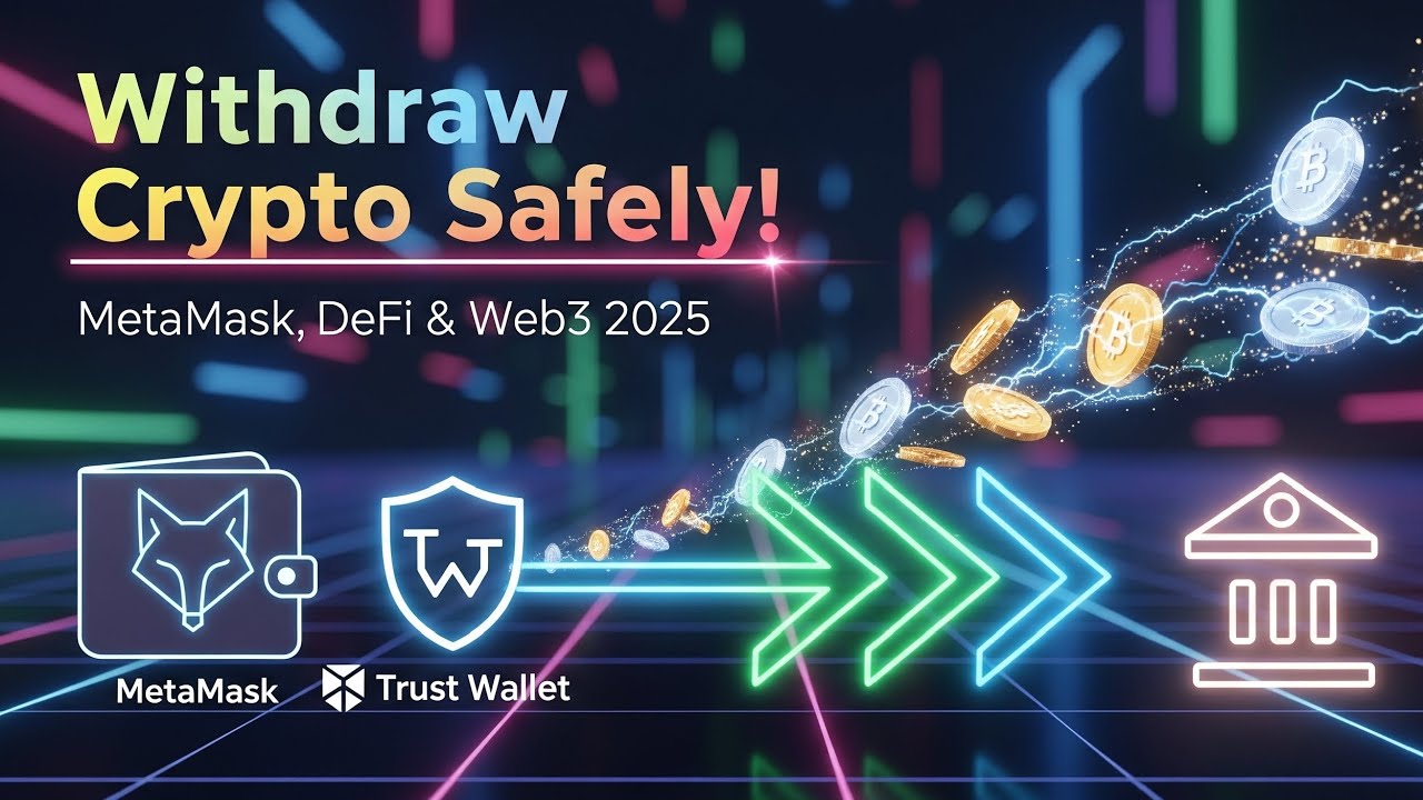 &ldquo;Withdraw Crypto Safely in 2025 💰 |(PART-1) MetaMask, DeFi & Web3 Step-by-Step&rdquo;