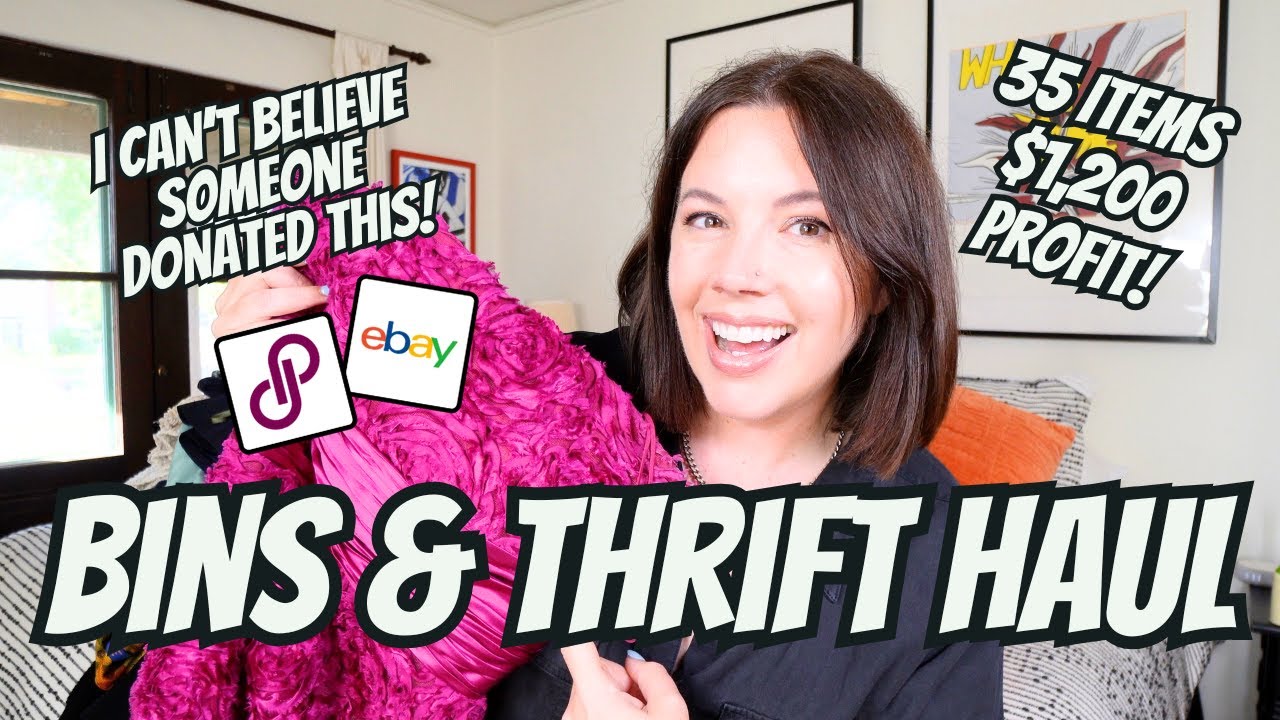 Я получил хорошую прибыль в Goodwill Bins, закупая товары для перепродажи в Goodwill Bins!