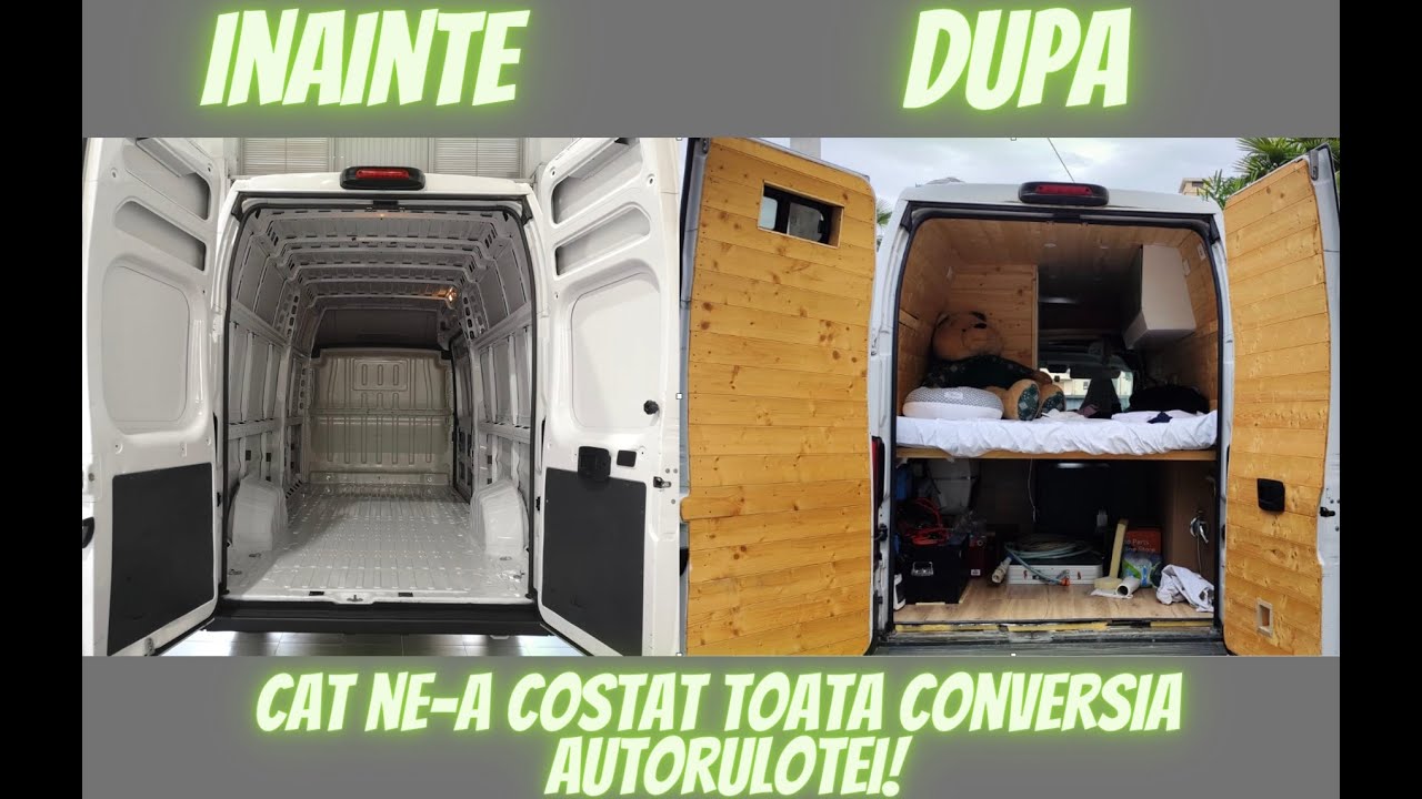 EP 24. Cat ne-a COSTAT CONVERSIA din Dubita in AUTORULOTA 100% Self-build Campervan Conversion