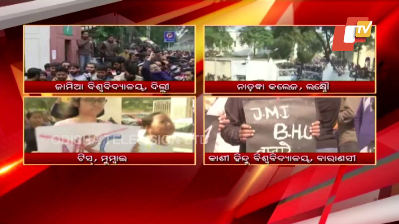 Protests Across College Campuses Against Police Crackdown In Jamia