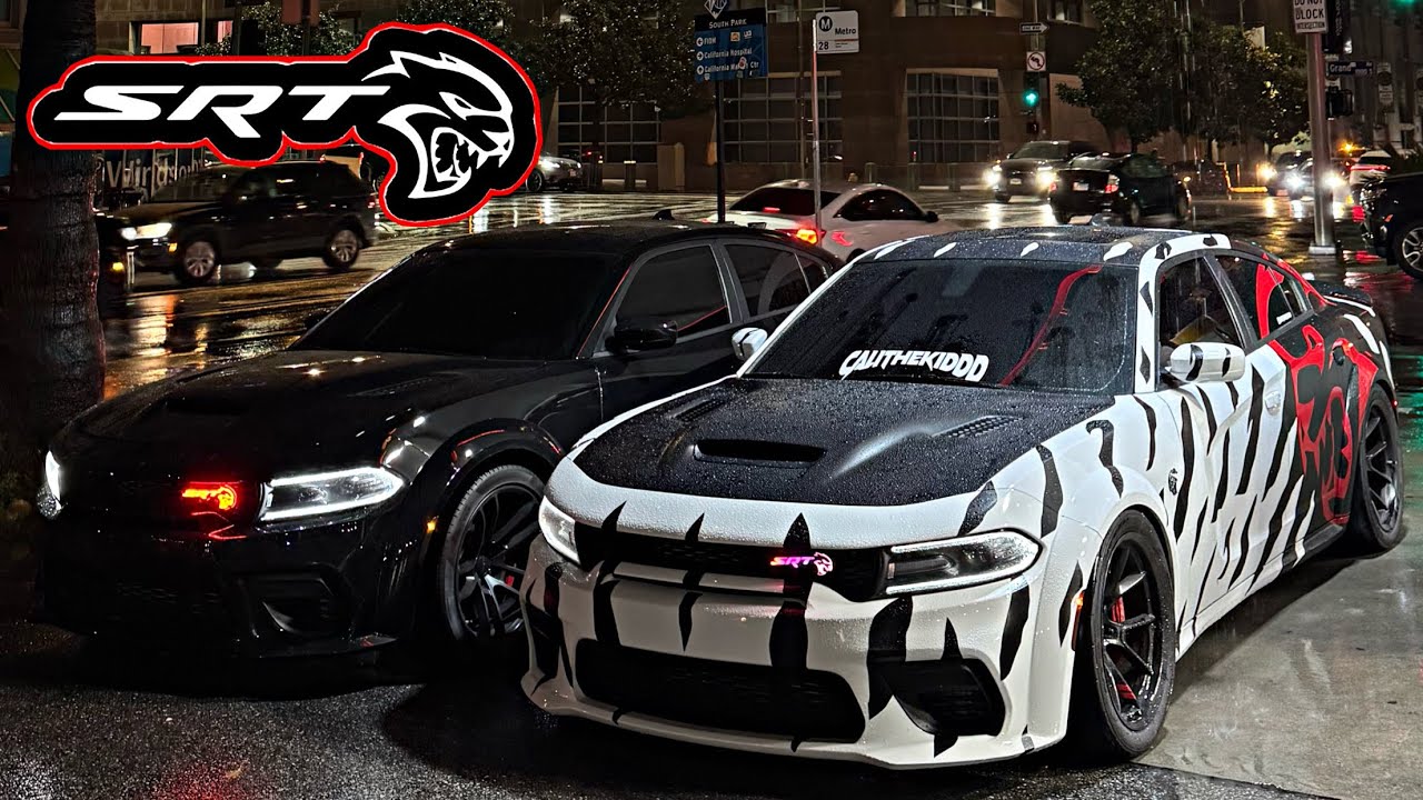 POV: За рулём моего 1000-сильного Hellcat Redeye под дождём в 3 часа ночи