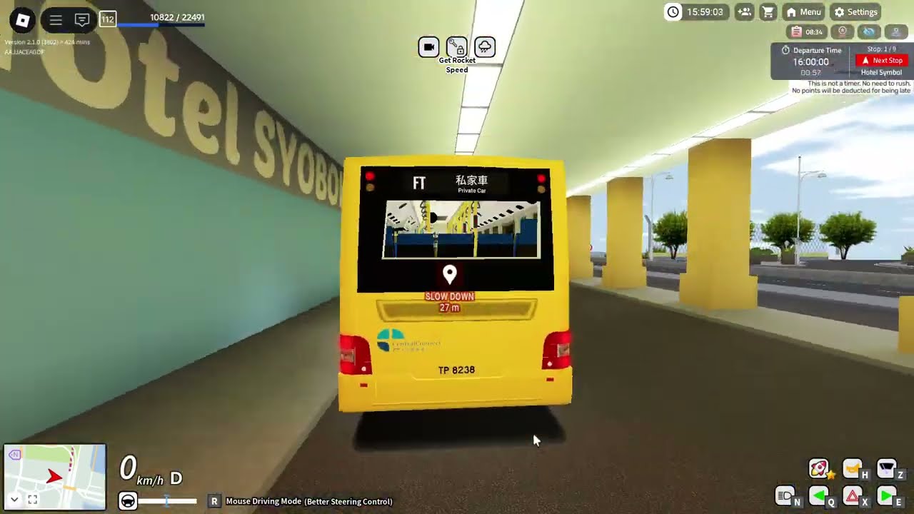 Route U47* [N & S] - Ep7: Bus Simulator (Sunshine Islands) on Roblox