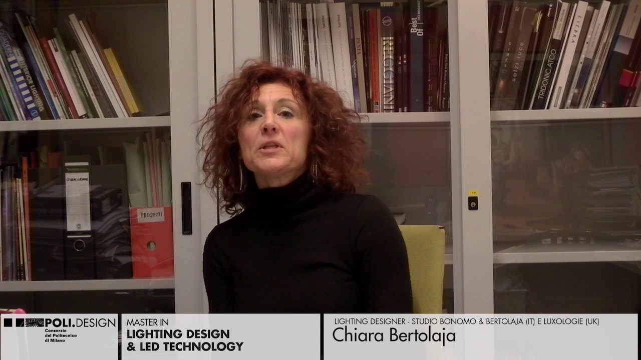 [Lighting Design & Led Technology] Faculty Interview - Chiara Bertolaja