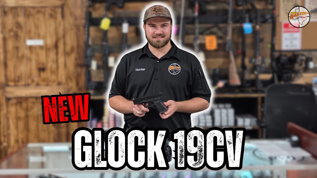 Распаковка нового пистолета Glock 19CV.
