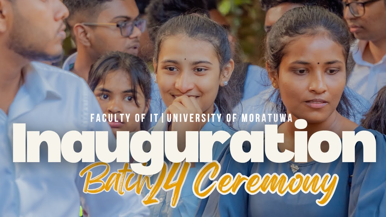 ✨🎉 Welcome Batch 24 | University of Moratuwa 🎓 |🚀 IEEE Open Week 2025 🔬| Faculty of IT 🤖