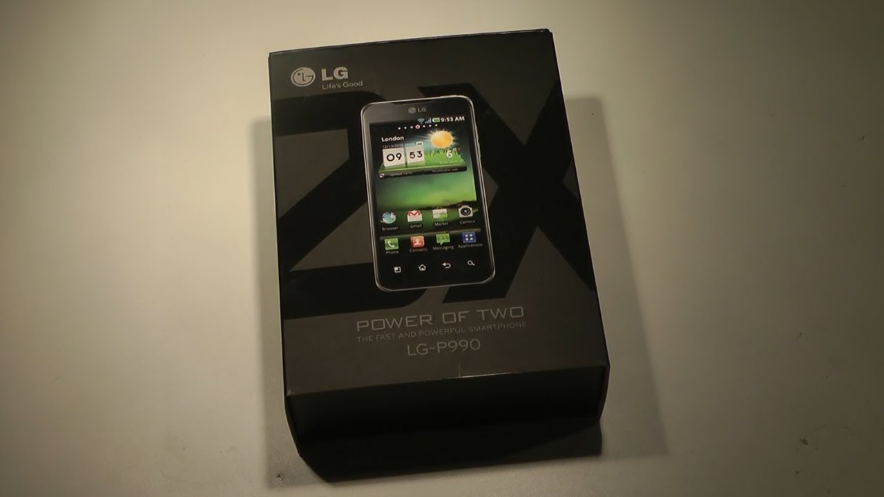 Распаковка LG Optimus 2X и первый в жизни двухъядерный смартфон!