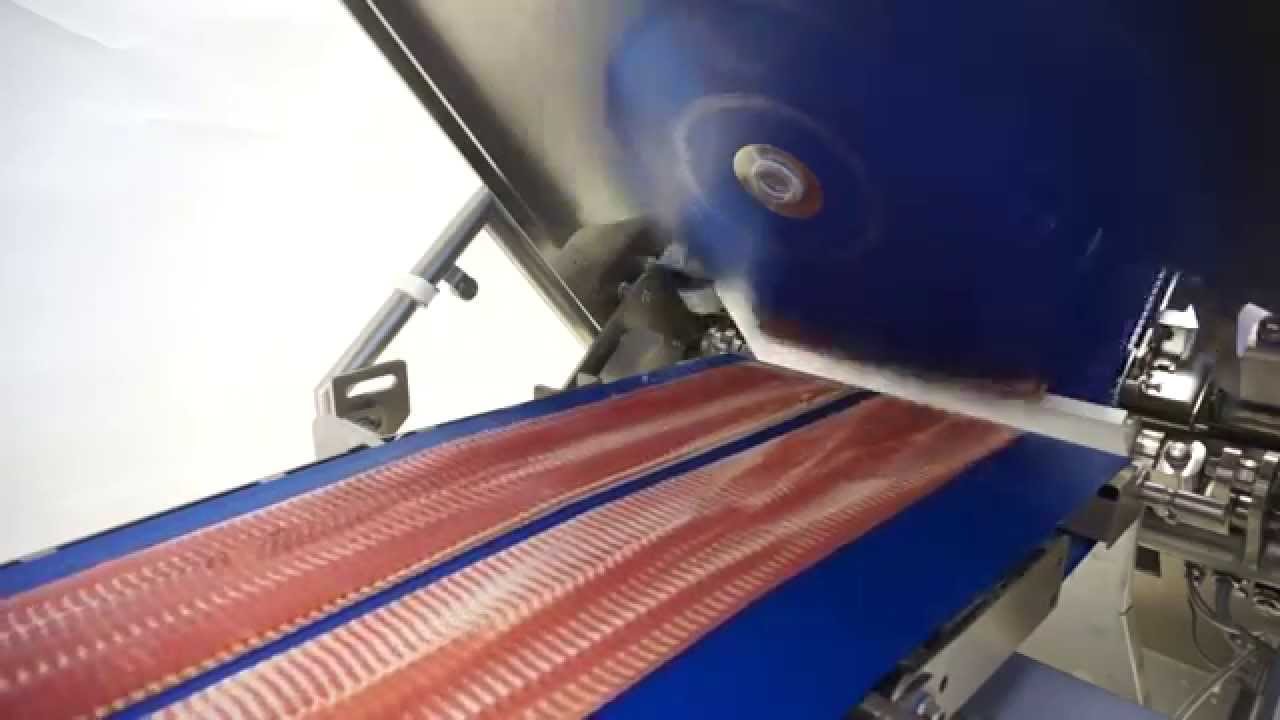 TEXTOR TS700-UB  high-speed slicer for bulk pepperoni and bulk bacon slicing