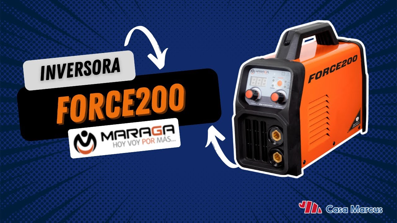 Soldadora Inversora Maraga FORCE200